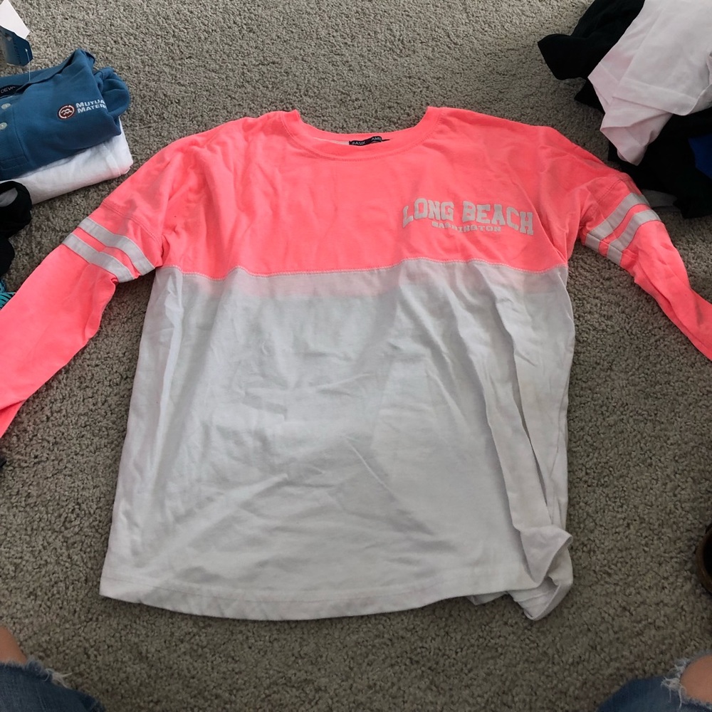 Long sleeve Long Beach Washington shirt size small
